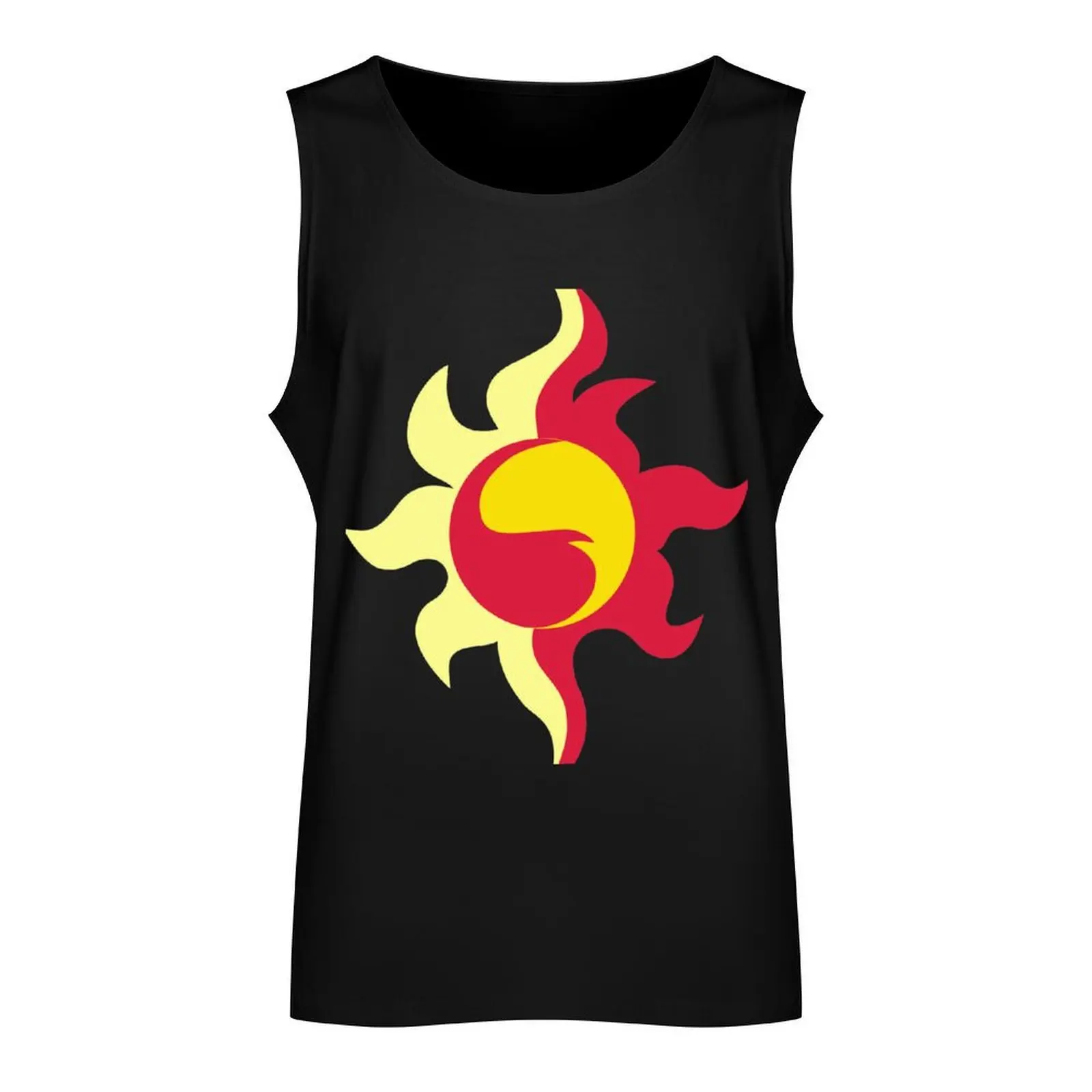 Sunset Shimmer Tank Top Man gym clothes bodybuilding t shirt