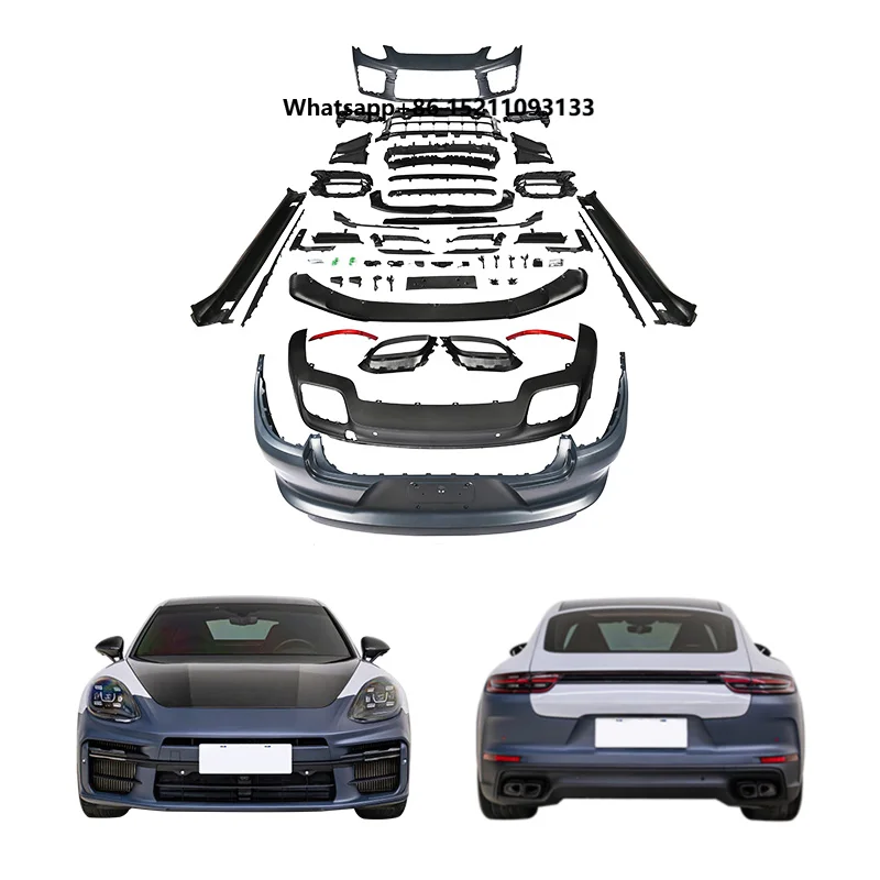 2017-2023 Car Modification Upgrade 2024 Body Kit Front Bumper Rear Bumper for Panamera 971