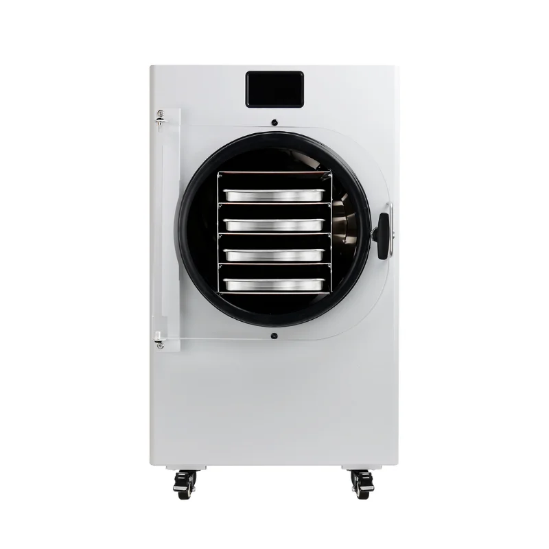 HFD 4 Mini Freeze Dryer 4 Kg Condenser Energy Efficient Cooling System Professional Nutrients Retention For Organic Vegetables