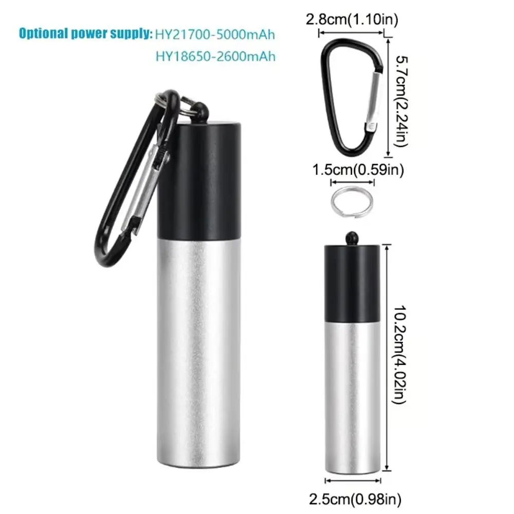 علبة شحن الطاقة العالمية صندوق بطارية محمول فارغ من النوع C USB 18650/21700 بطارية 18650 21700 حامل البطارية