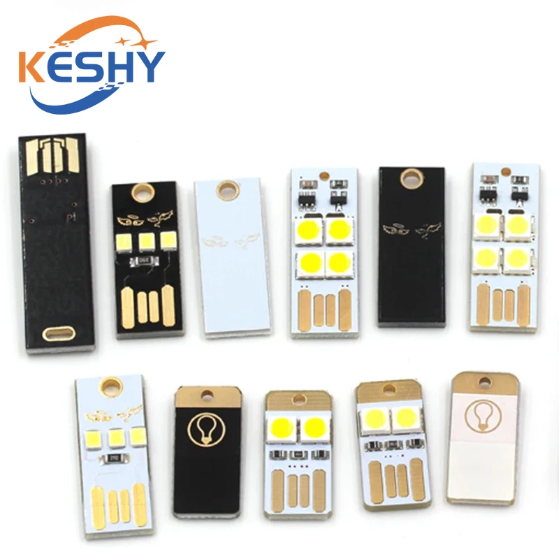 Mini Super Bright USB Power LED Keychain Night Light USB LED Bulb Book Light For Laptop PC Powerbank Night Lamp Keyboard Light