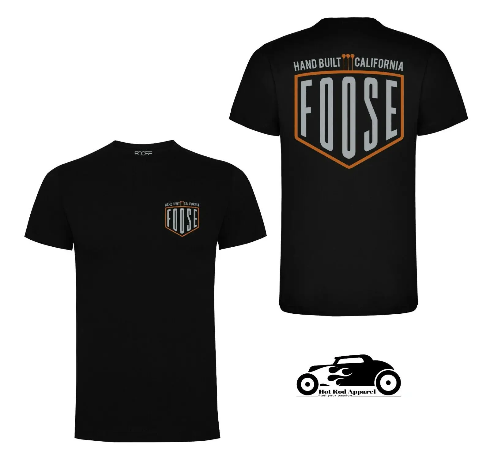 Official Foose Design 'Vintage' T-Shirt - Pickup - Hot Rod - Chip Foose