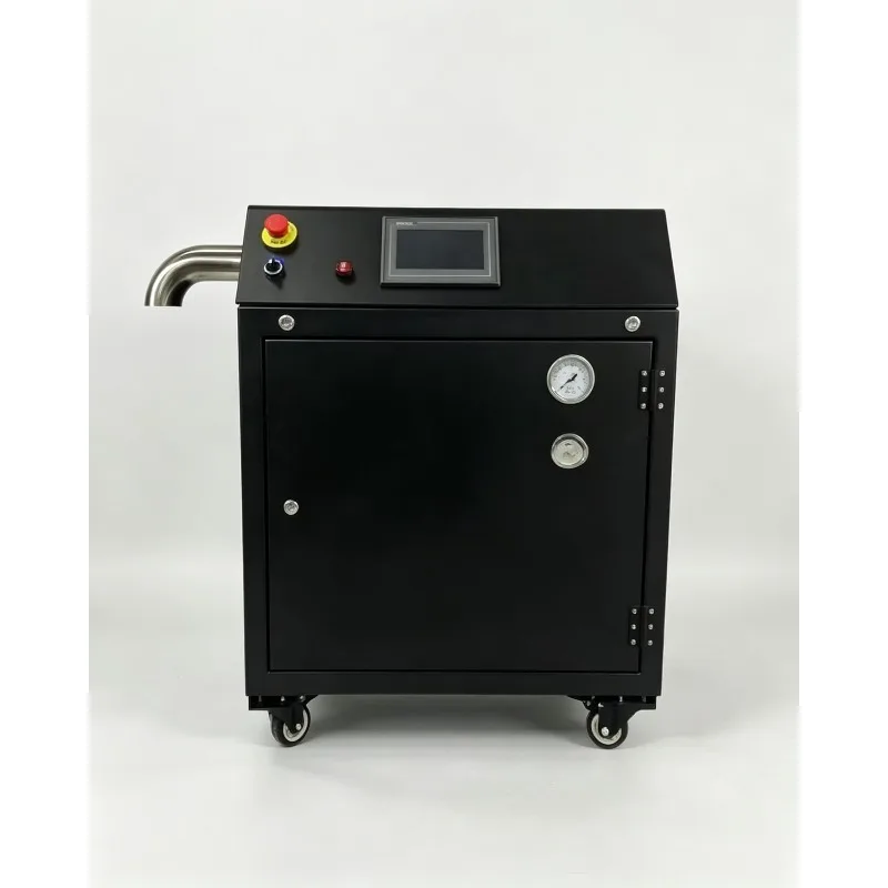 Portable Industrial Dry Ice Pellet Making Machine 30kg Storage Capacity with Core Pump & Motor Components