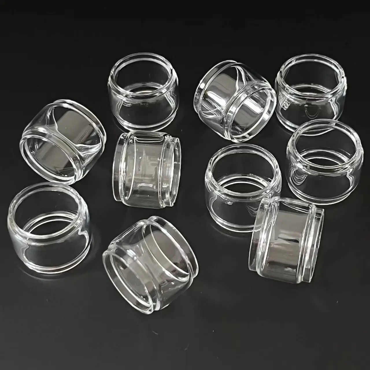 10PCS Bubble Glass Tubes For Voopoo DRAG 4 UFORCE L 5.5ml Argus GT2 Maat Tank New Argus MT XT Kit Glass Container Tank