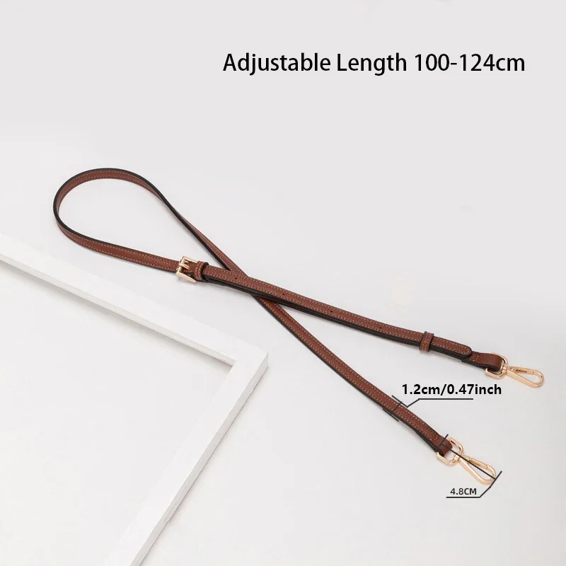 NONE Leather Replacement Shoulder Strap Brown 10