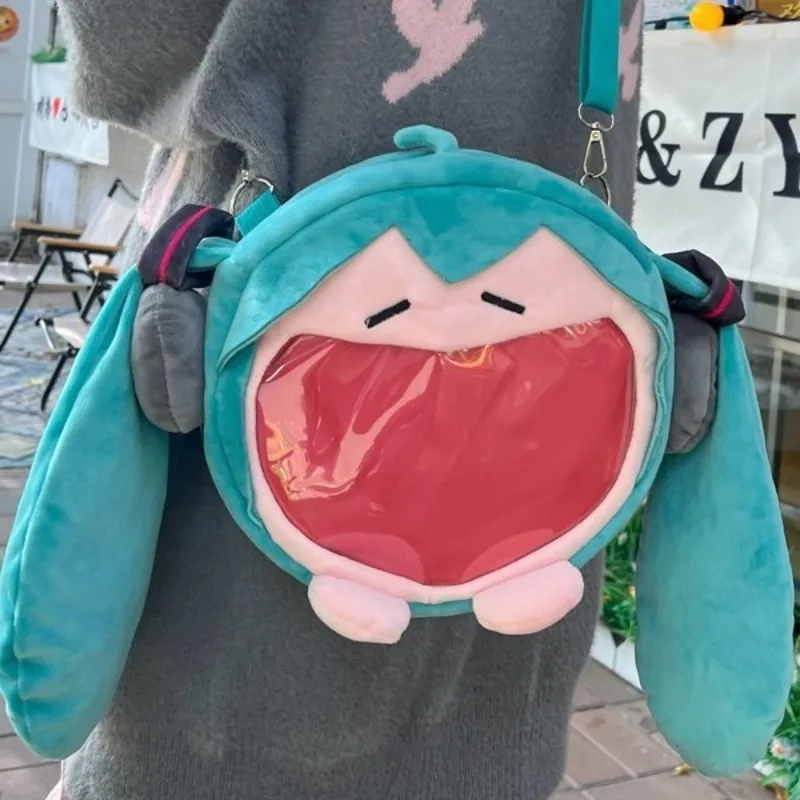 حقيبة كتف هاتسون ميكو حقيبة ظهر لطيفة للفتيات على شكل رسوم كرتونية كاواي حقيبة ظهر للطلاب لعبة هدية #4