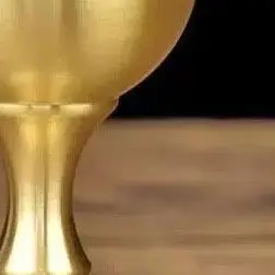 النحاس كأس للنبيذ كأس منضدية صغيرة طلقة النحاس الحرف الأحمر الأبيض النبيذ البوق النحاس الديكور لمطعم #1