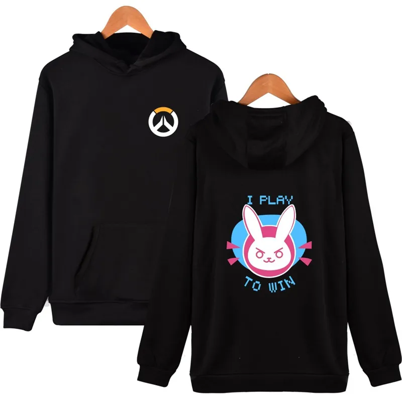 Overwatches OW Long Sleeve Hooded Jacket Sweatshirt Dva Cosplay Halloween Costume Spring Thin Hoodies