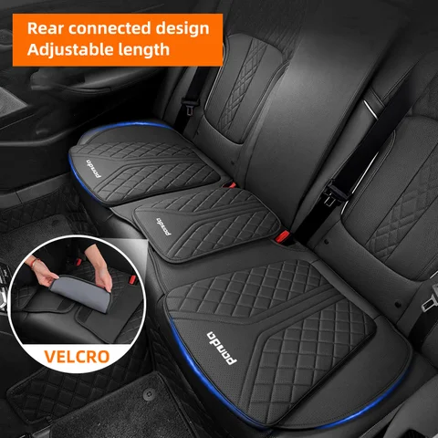 Breathable Car Front/Rear Seat Cover For Fiat Panda 2011 2008 2009 Coss4x4 Interior Car Seat Cushion Non-slip Chair Protect Pad 10 best sales honda civic 2008 seat covers - №10