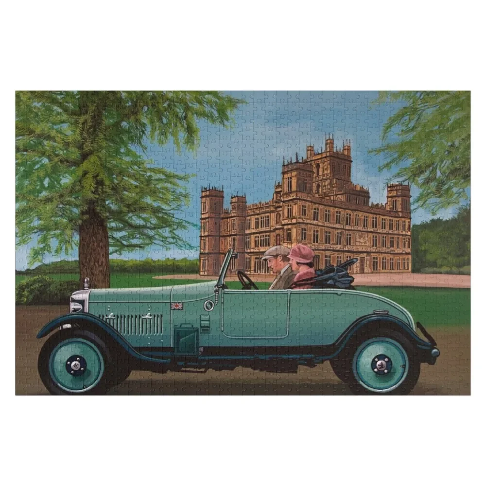 

Downton Abbey Painting 4 Highclere Castle Jigsaw Puzzle Picture Custom Child Gift Puzzle