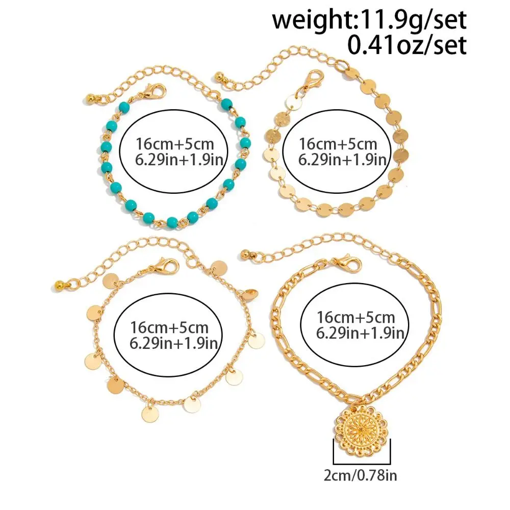 العرقية نمط بوهو قلادة قلادة مجموعة الذهبي متعدد الطبقات قلادة الهيب هوب مجوهرات اكسسوارات الفيروز حجر قلادة الفتيات