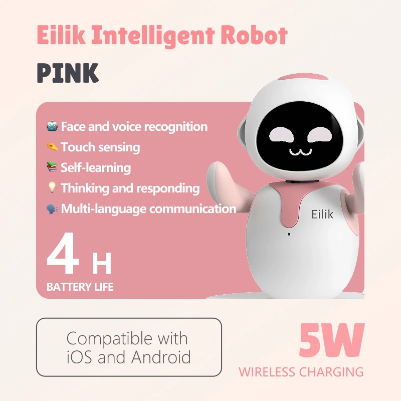 Eilik Intelligent Robot | Emotional Interaction, Electronic Creative Learning, Smart Pets, Companion Robots