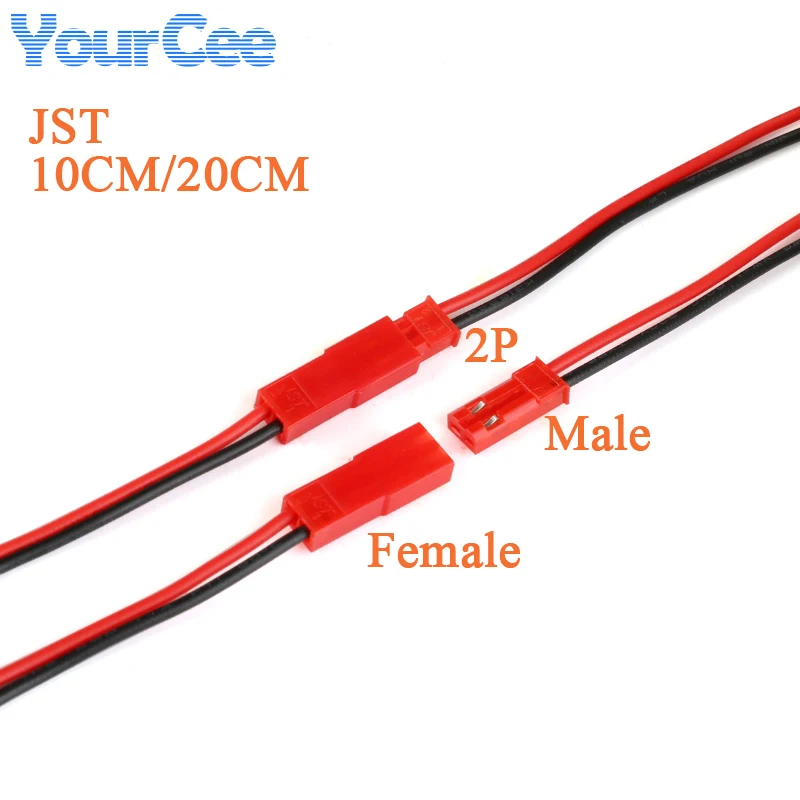 10 قطعة XH2.54 2.54 مللي متر HY2.0 MX2.0 2.0 مللي متر JST 1.25 مللي متر 2/3/4/5/6Pin الملعب ذكر أنثى التوصيل المقبس مع سلك 20/15/10 سنتيمتر كابلات 26/28AWG