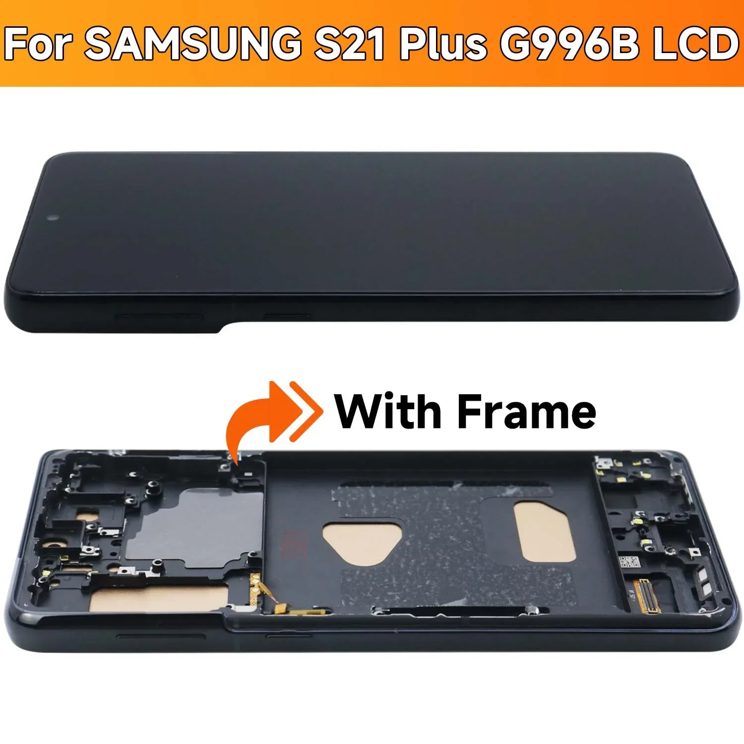 Qualità TFT per Samsung S21 Plus G996B G996B/DS Display LCD Touch Screen Digitizer Sostituzione per Samsung S21 + 5G Lcd