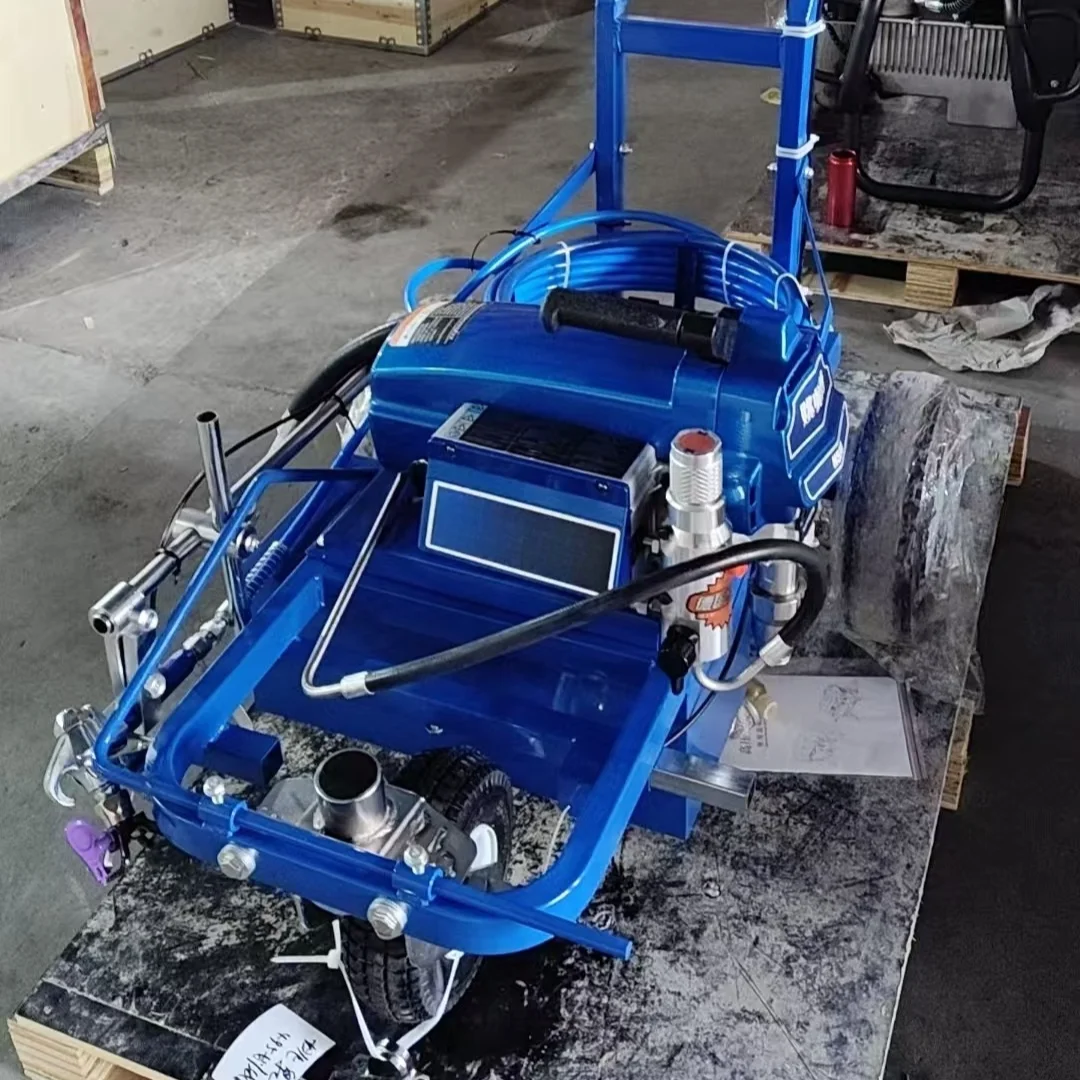 Hand Push Electric Airless Paint Automatic Cold Paint Thermoplastic Road Line Marking Spray Machines