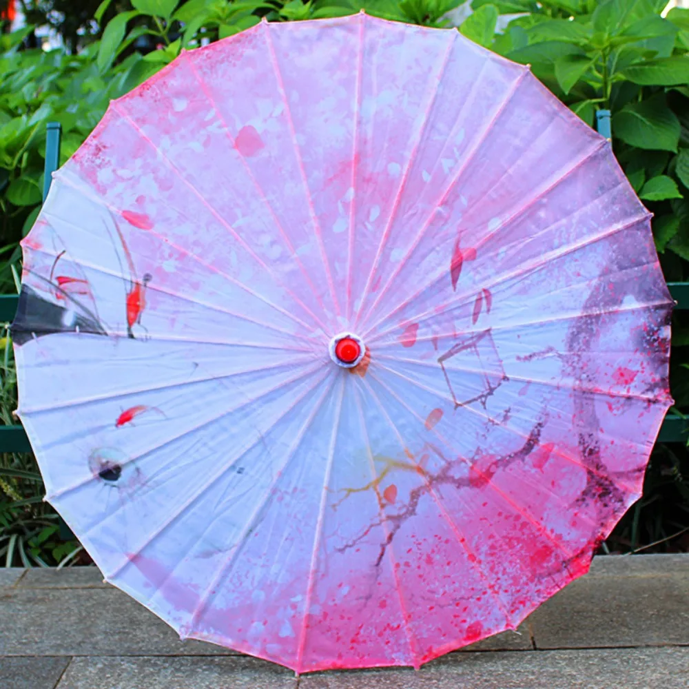 Chinese Antique Style Oiled Paper Umbrella 56cm 10 Colors Costumes Photography Umbrella Bridesmaids Party Scenery