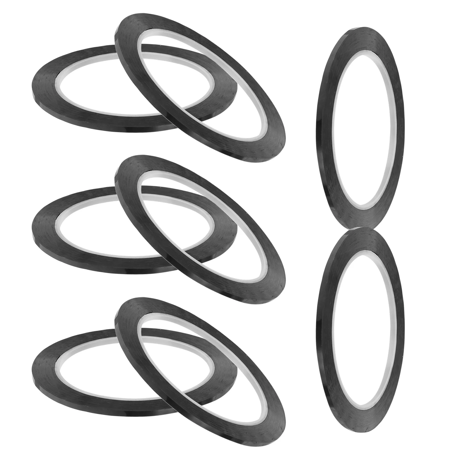 10 Uds. Marcado de rejilla negra autoadhesivo para pizarra blanca, guía de dibujo artístico artesanal de Metal y vidrio, línea de dibujo de cinta de pizarra gráfica