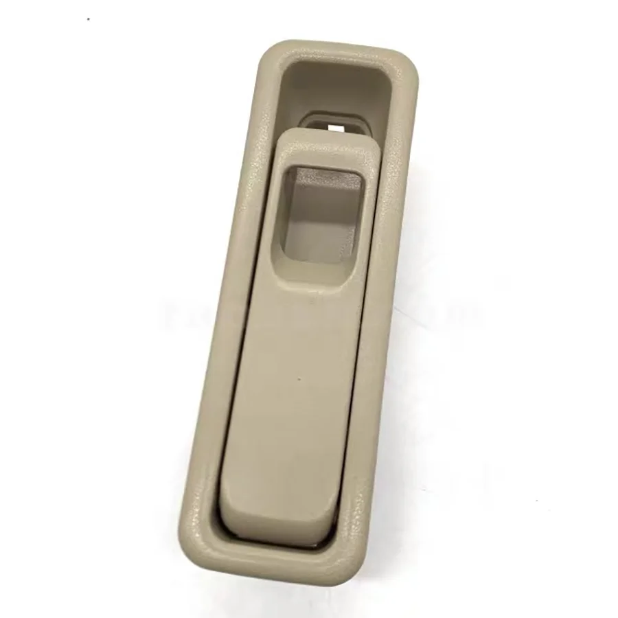 Wooeight 1Pc Light Beige Rear LH/RH Side Trunk Seat Backrest Handle Lock Cover For Toyota Land Cruiser Prado LC150 2017.9-2019.8