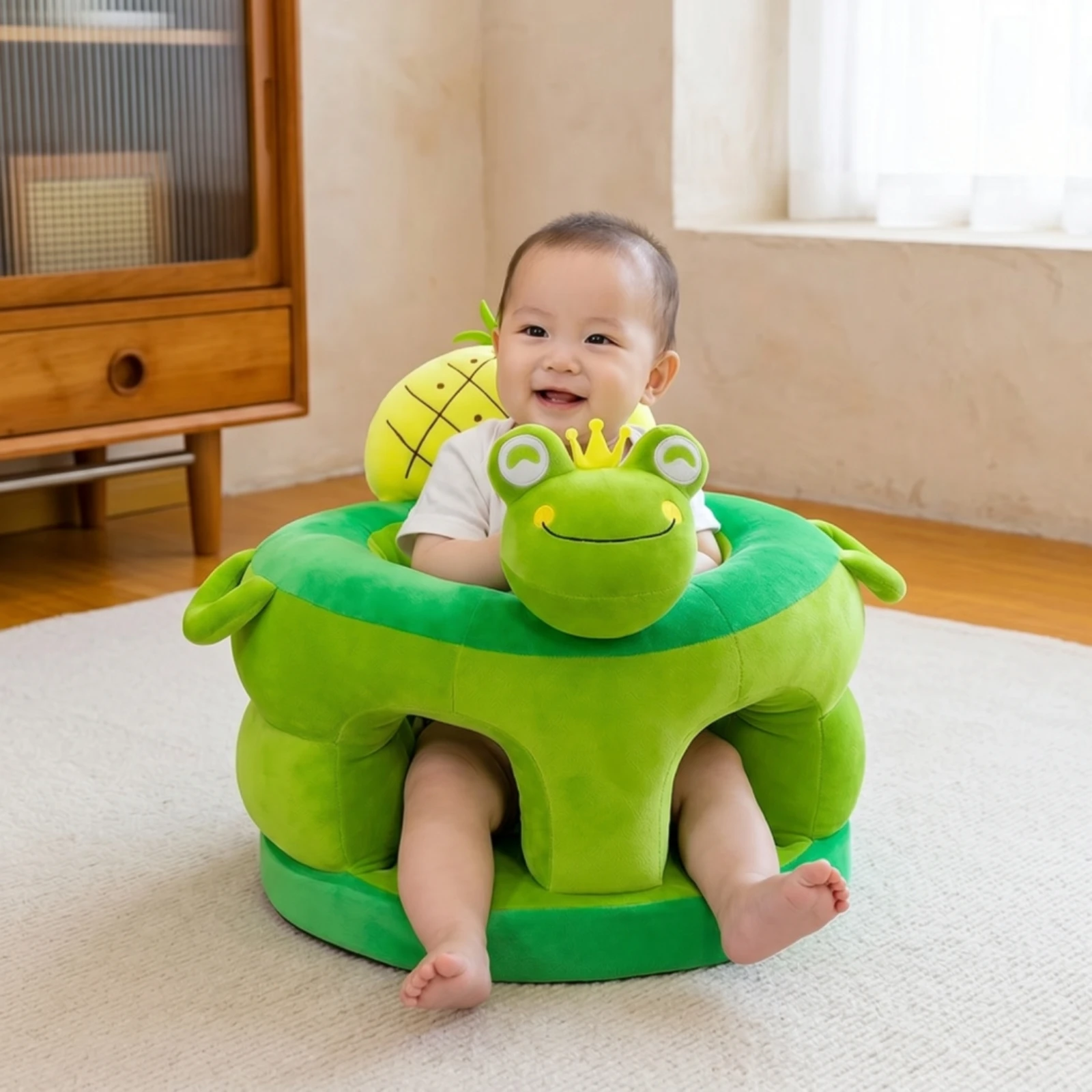 Soft Baby Sofa Cushioned Baby  - Baby Nursery Chair review and price