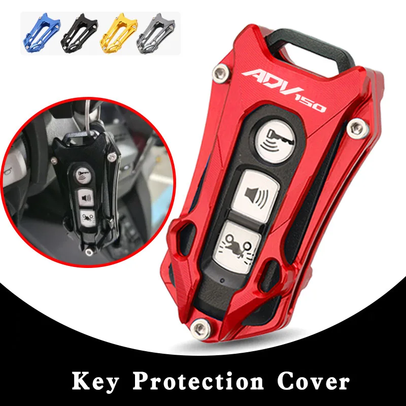 Motorcycle Accessories Key Cover Case Shell Keys Protection Keychain Key Case Fit For ADV150 ADV 150 2018-2023