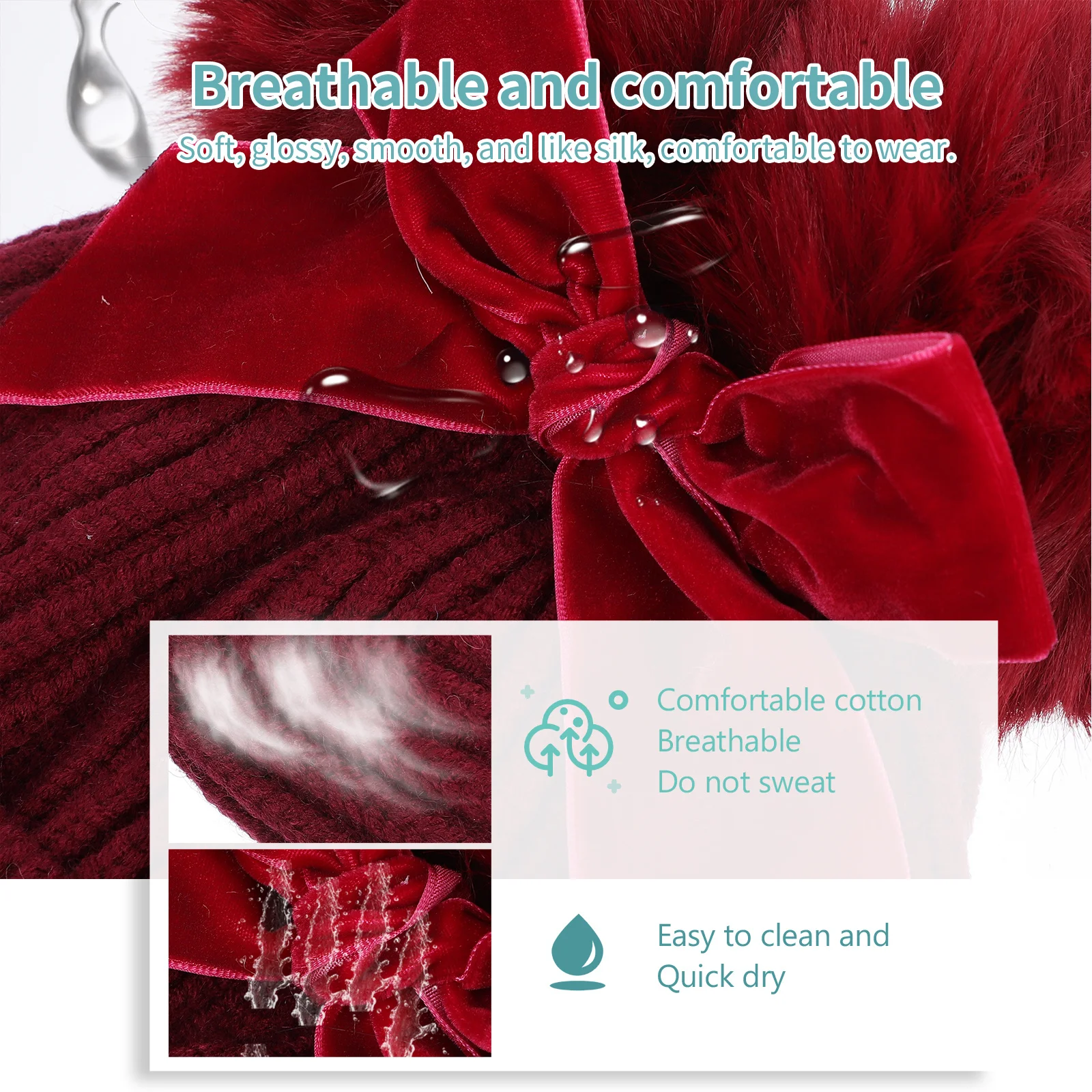 

1 шт., детская вязаная шапка с бантом, детская зимняя теплая вязаная шапка, мягкая эластичная, подходит для осенних путешествий, прогулок