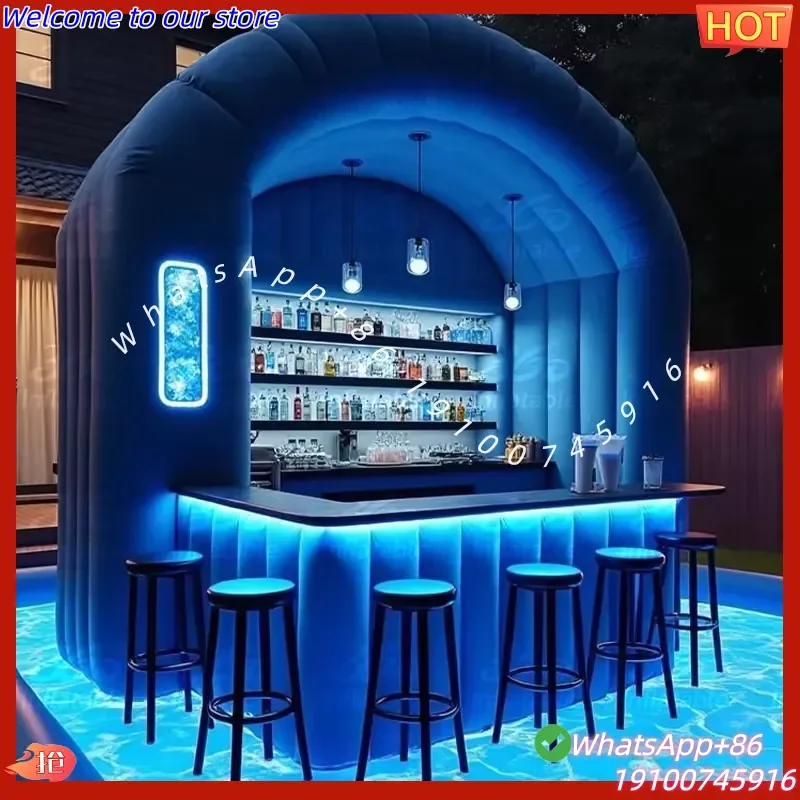 CE Customized 360 Inflatable Swimming Pool Bar for Adult Pub Advertising Inflatables