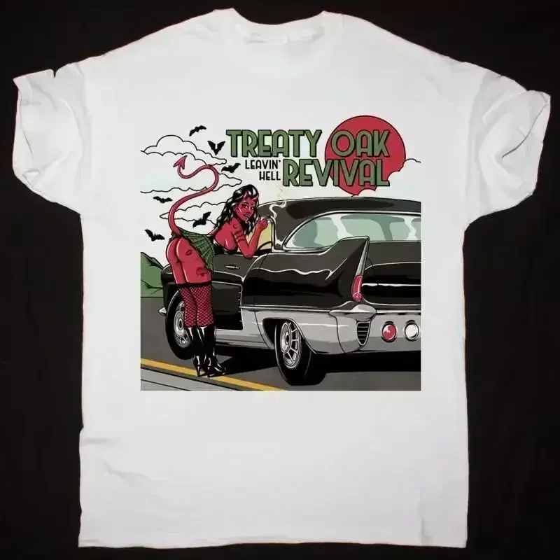 Treaty Oak Revival Leavin Hell Cotton T shirt S 5XL