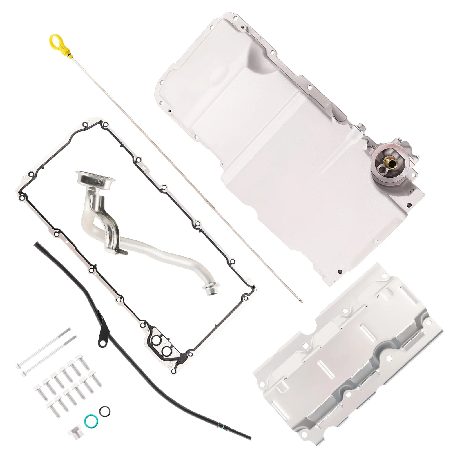 Low Profile Oil Pan Kit Complete for GM Engine Swap for 1998 1999 2000 2001 2002 Camaro / Firebird F-Body 12628771 12558899