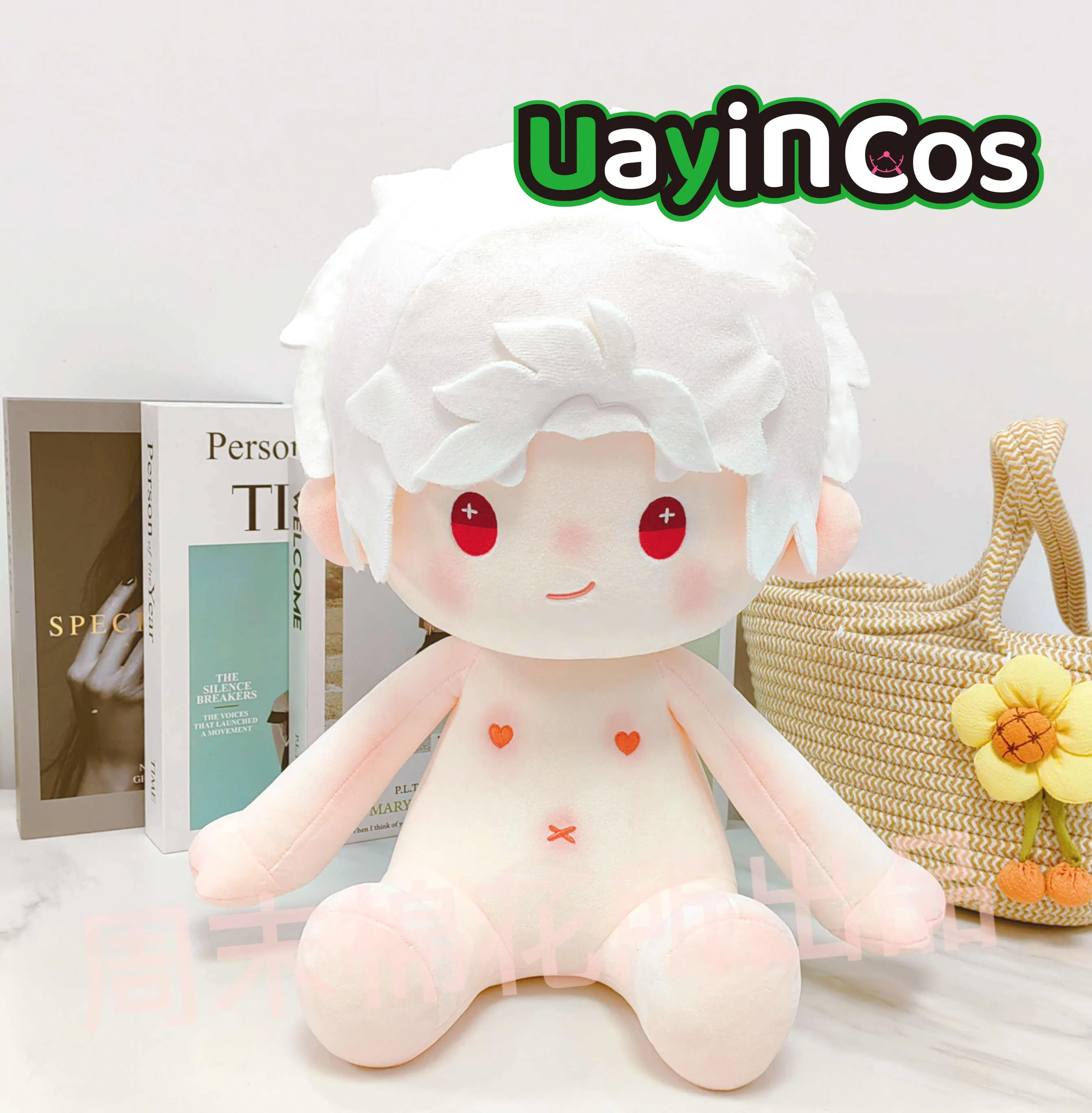 In Stock 40cm Love and Deepspace Sylus Stuffed Plushies Plush Cotton Doll Body Clothes Soft Pillow Anime Figure Toy For Kids Gi