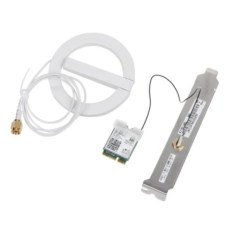 Für 802,11 ngw WLAN-Karte Schall wand Antennen kit 5,0 AC m2 Schlüssel e CNC Bluetooth WLAN-Adapter