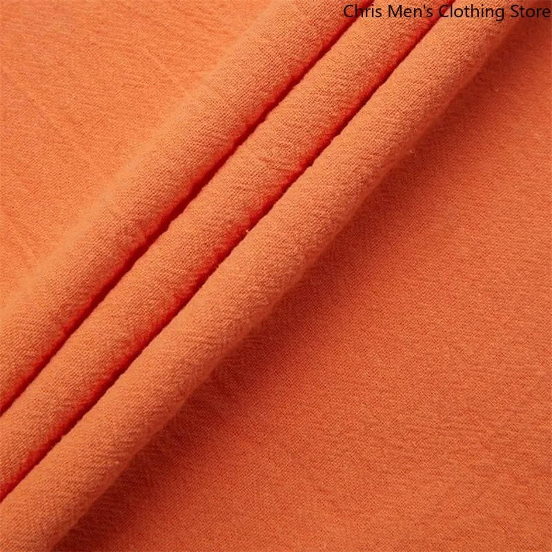 Pantaloni a gamba larga da uomo in cotone e lino, pantaloni lunghi casual ultra larghi in vita elastica, pantaloni da vacanza traspiranti e leggeri