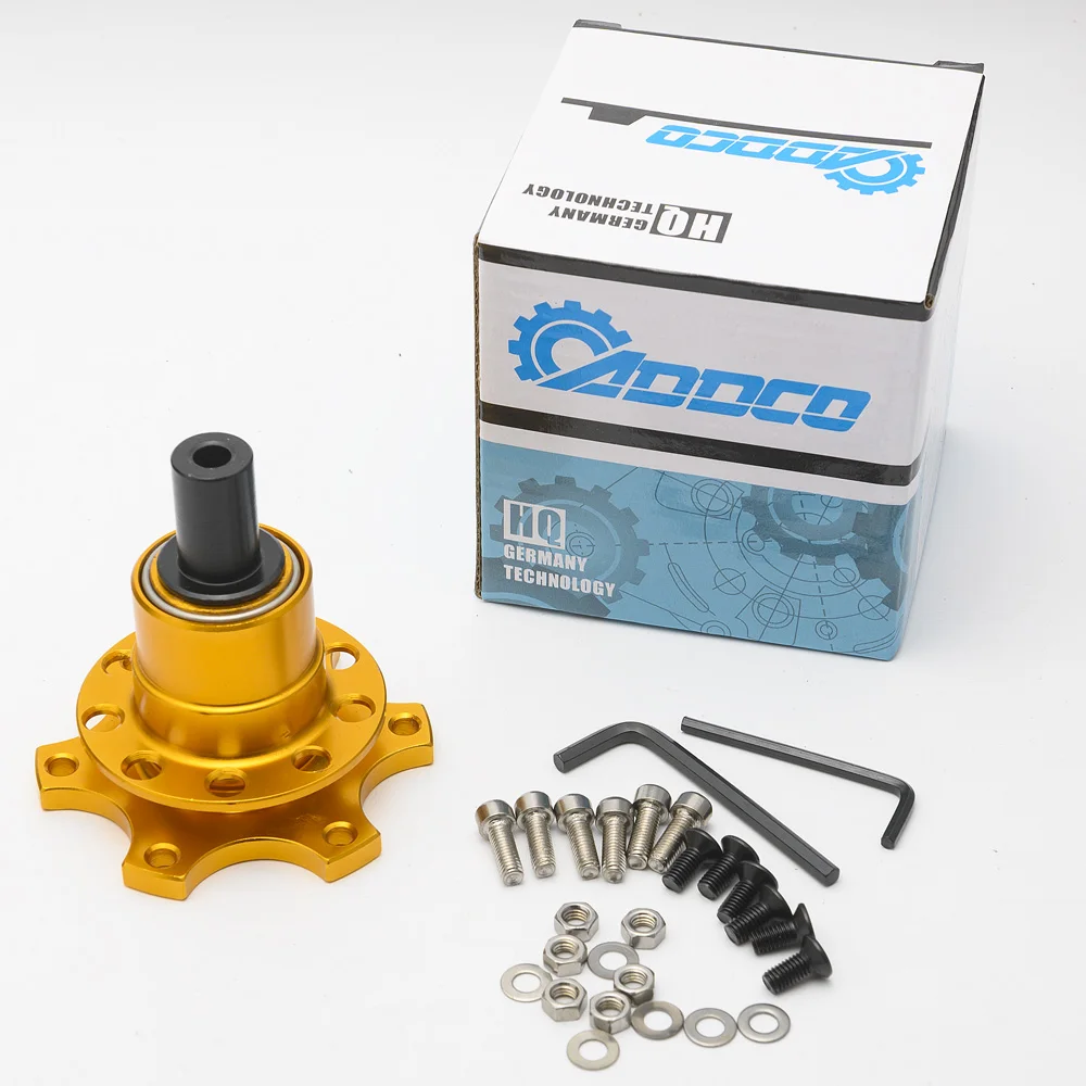 EPMAN - ADDCO Off Quick Release Boss Kit Weld On 6 Bolt Fit Moslty Steering Wheels ADQF5416