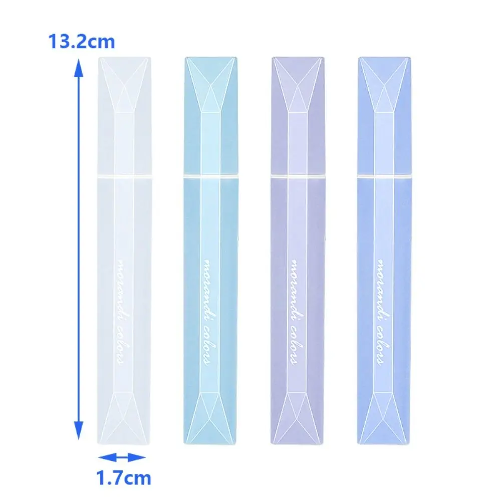 4PCS/Set Gradient Color Highlighter Eye Protection Graffiti Fluorescent Pen Stationery Mark Key Points Pen School Office