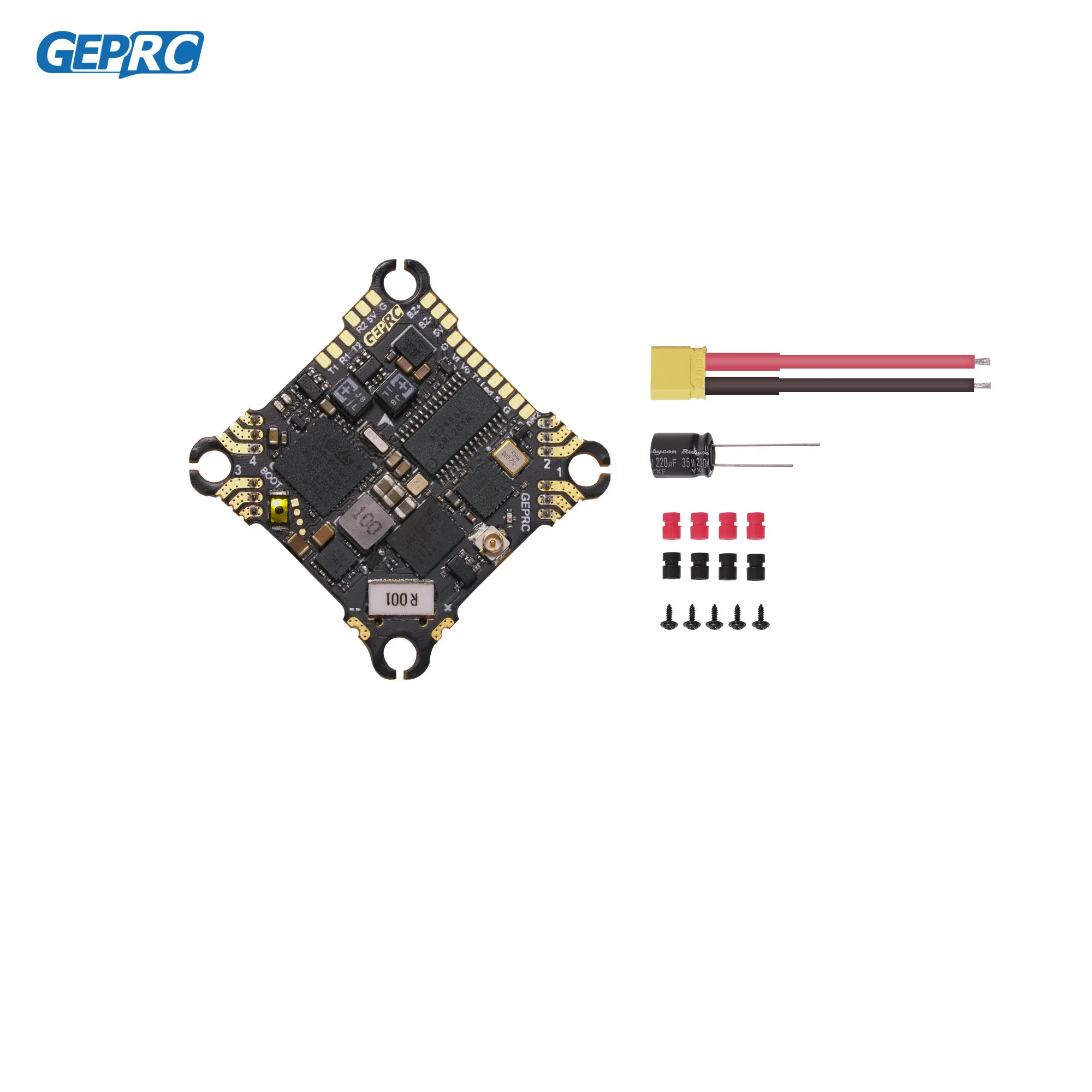 

GEPRC TAKER F411 8Bit 12A AIO 42688-P Gyro for Buzzer and LED Light Function DIY RC FPV Quadcopter Replacement Accessories Parts