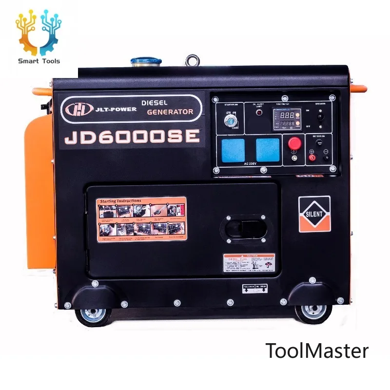 

[Hot Sale] Small Home Use Super Silent Flywheel Electric Generator 5kw 5000W