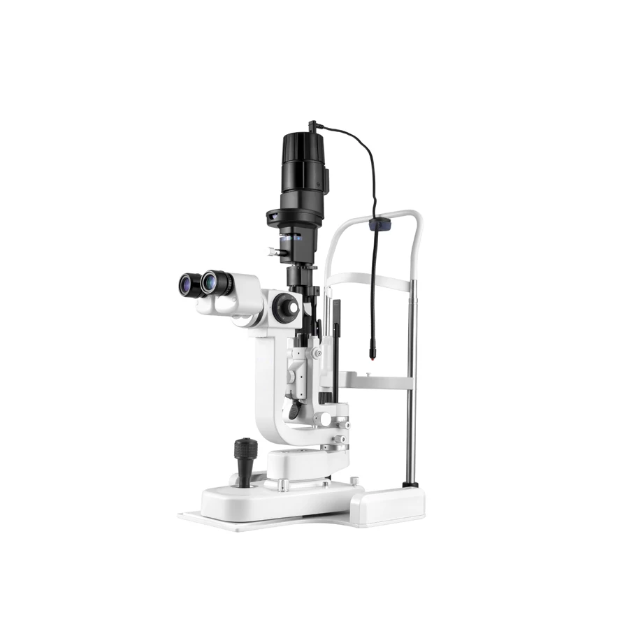 

Ophthalmic Instruments Ophthalmology Biomicroscope Digital Slit Lamp Microscope 5 Magnifications with LED Lamp