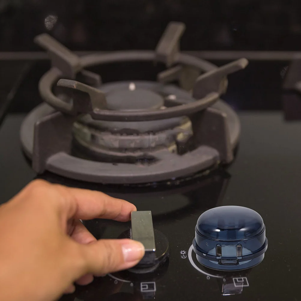 

8Pcs Stove Knob Covers Durable Plastic Safety Guards Easy to Use and Clean for Home Protection Stovetop Knob Covers