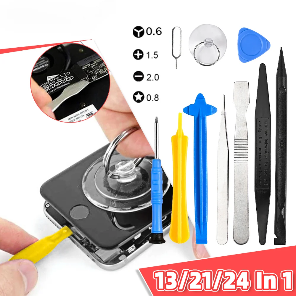 Mobile Phone Repair Removal Toolkit Multi-functional Plastic Pry Bar Removal Hand Toolkit IPhone IPad Laptop Hole Opening Tool