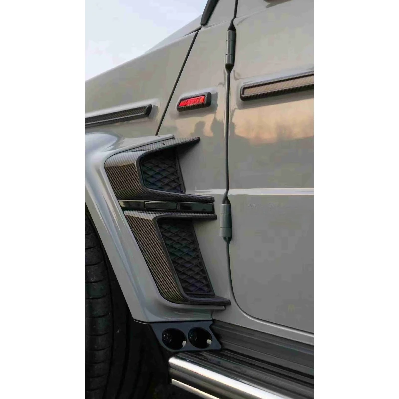 

Накладки на колесные арки из сухого карбона W463 W464 G63, комплект для тюнинга кузова в стиле BS