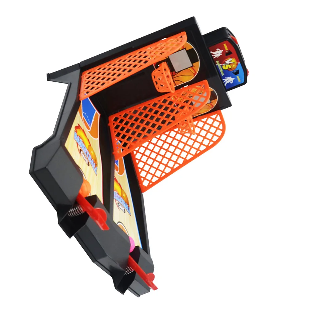 Máquina de tiro de dedo basquete mini brinquedo mesa catapulta brinquedos para crianças jogo