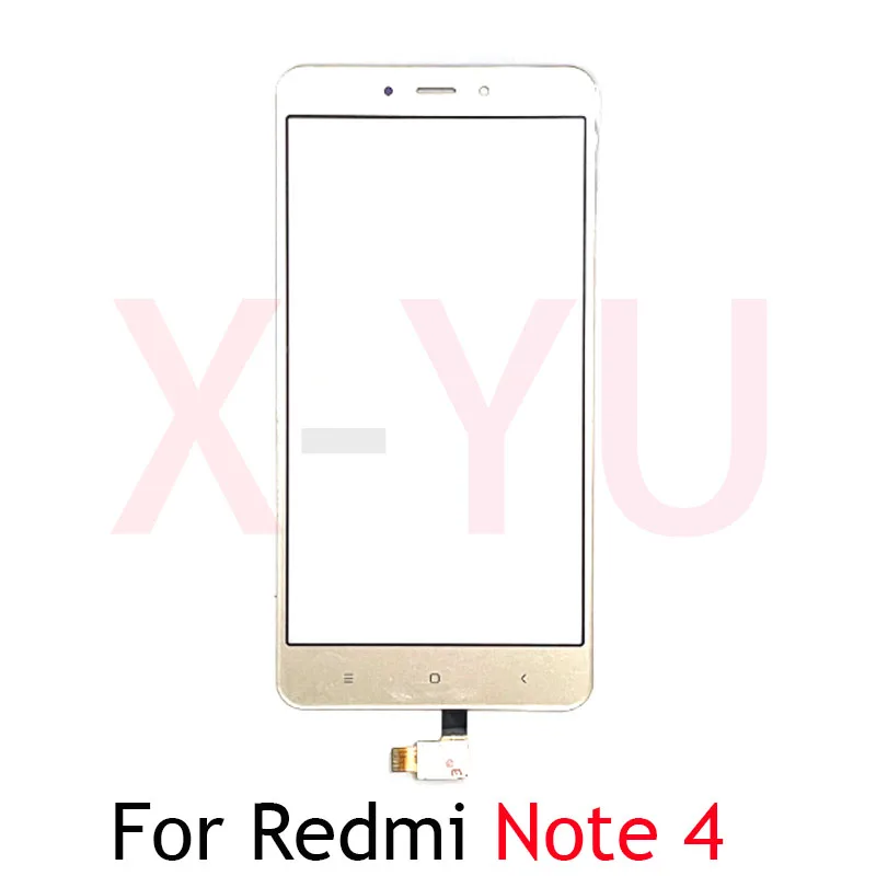 For Xiaomi Redmi Note 4 4X Touch screen sensor LCD Display Digitizer Glass cover touch screen