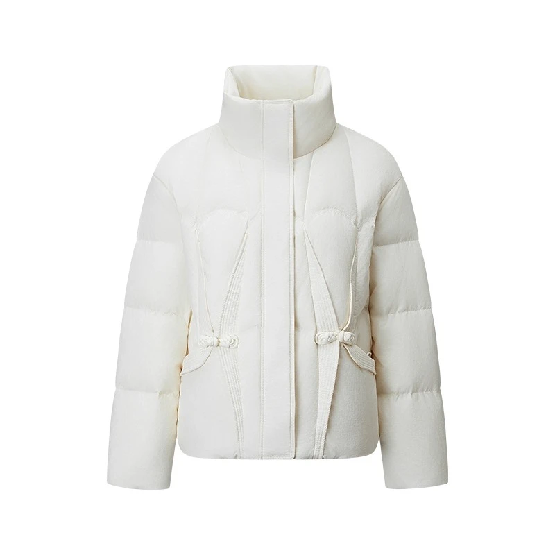 Chericom femme manteaux d'hiver 2025 nouvelle Collection à manches longues doudoune courte col montant chaud ample-ajout manteaux Y309169Y