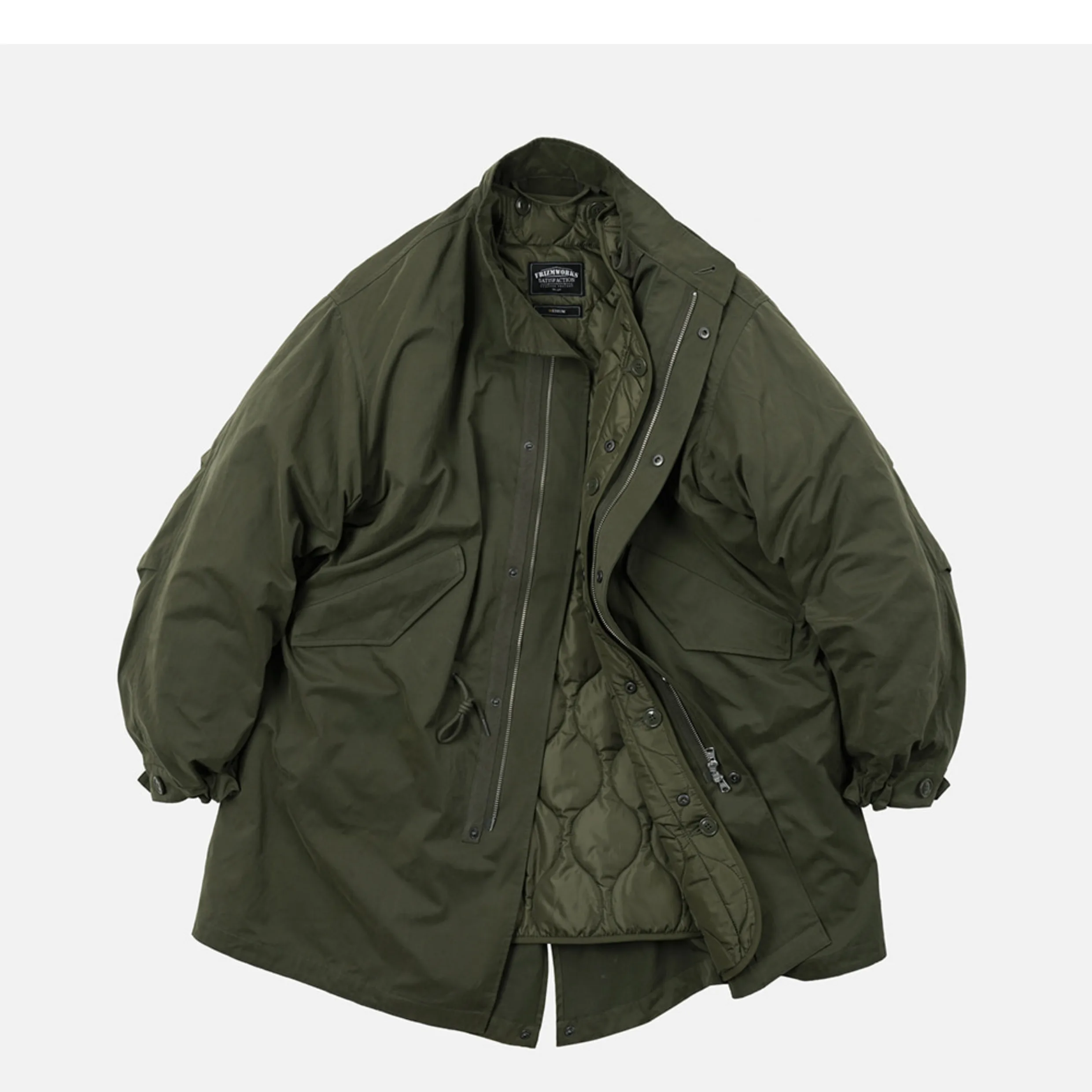 

M51 Fishtail Parka съемный хлопковый костюм-двойка