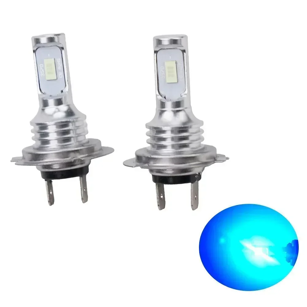 Super Bright H7 LED 8000K Ice Blue Headlight Bulbs Kit High Low Beam 80W 8000LM Accessories For Vehicles