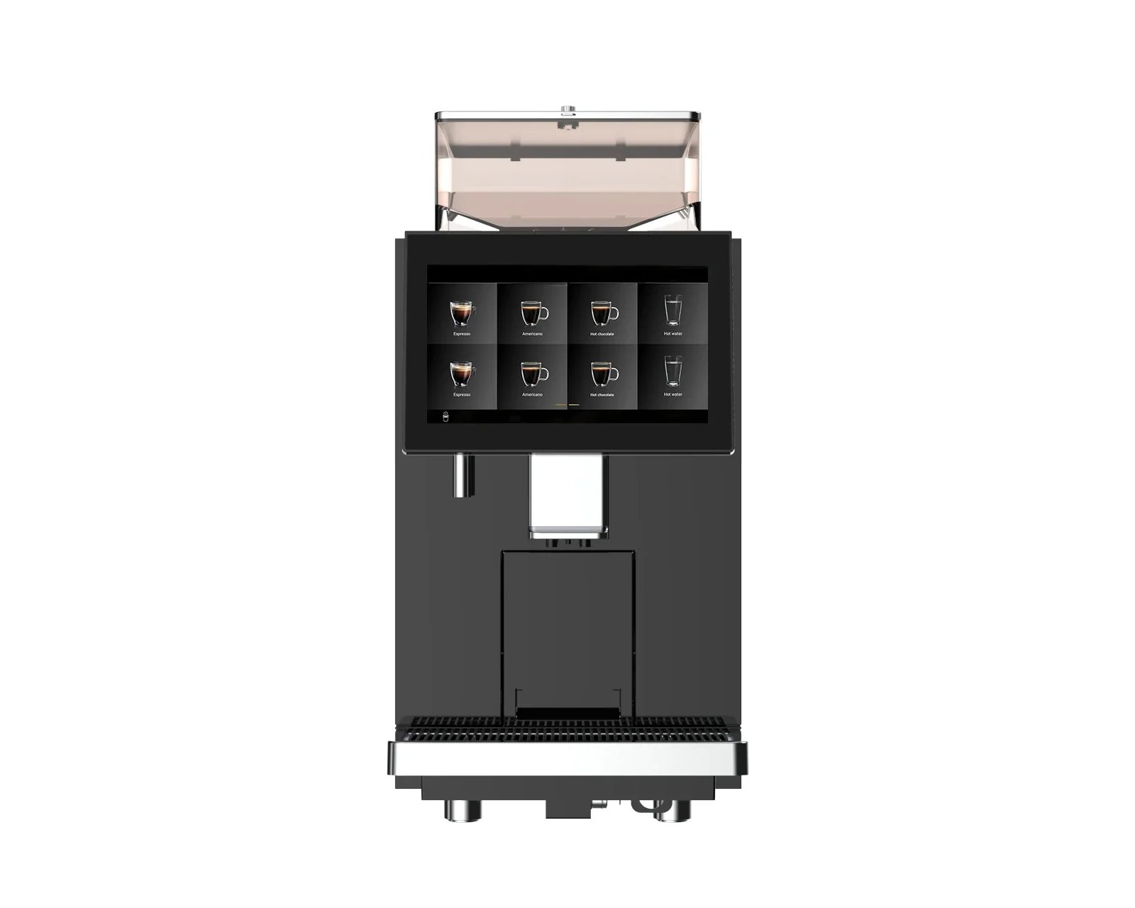 New Arrival IoT Touch Screen Smart Commercial Fully Automatic Coffee Machine with Payments