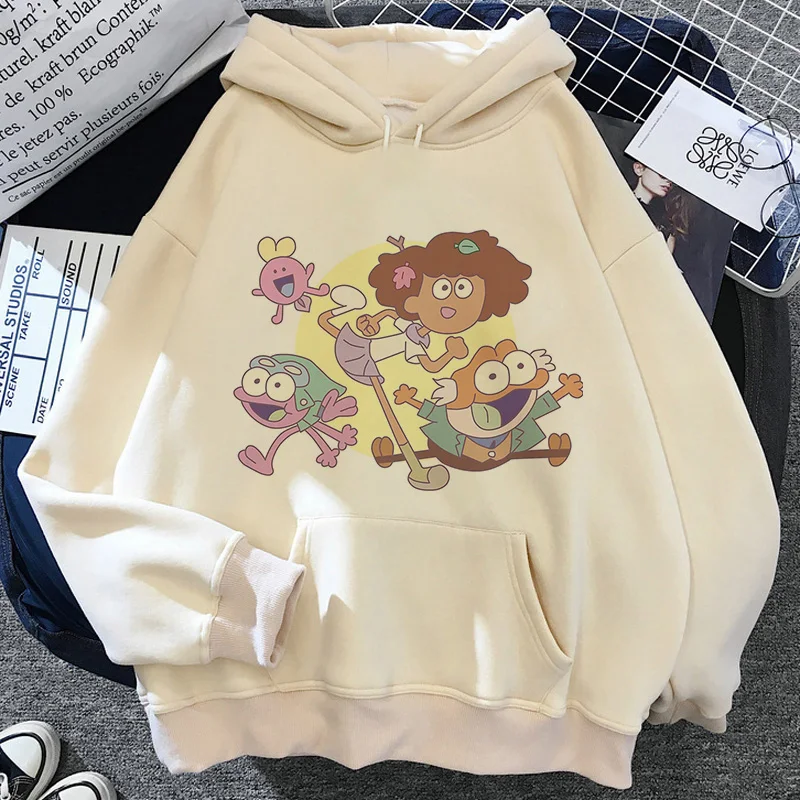 Sudaderas con capucha amphibia para hombre, manga harajuku, ropa de hombre de Corea, estética de anime y2k