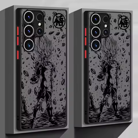 Dragons Ball Vegeta TPU Cover Phone Case for Samsung Galaxy S9 Plus S25 Ultra S23 S20 FE S24 Ultra S22 Plus S21 5G S10+ S21