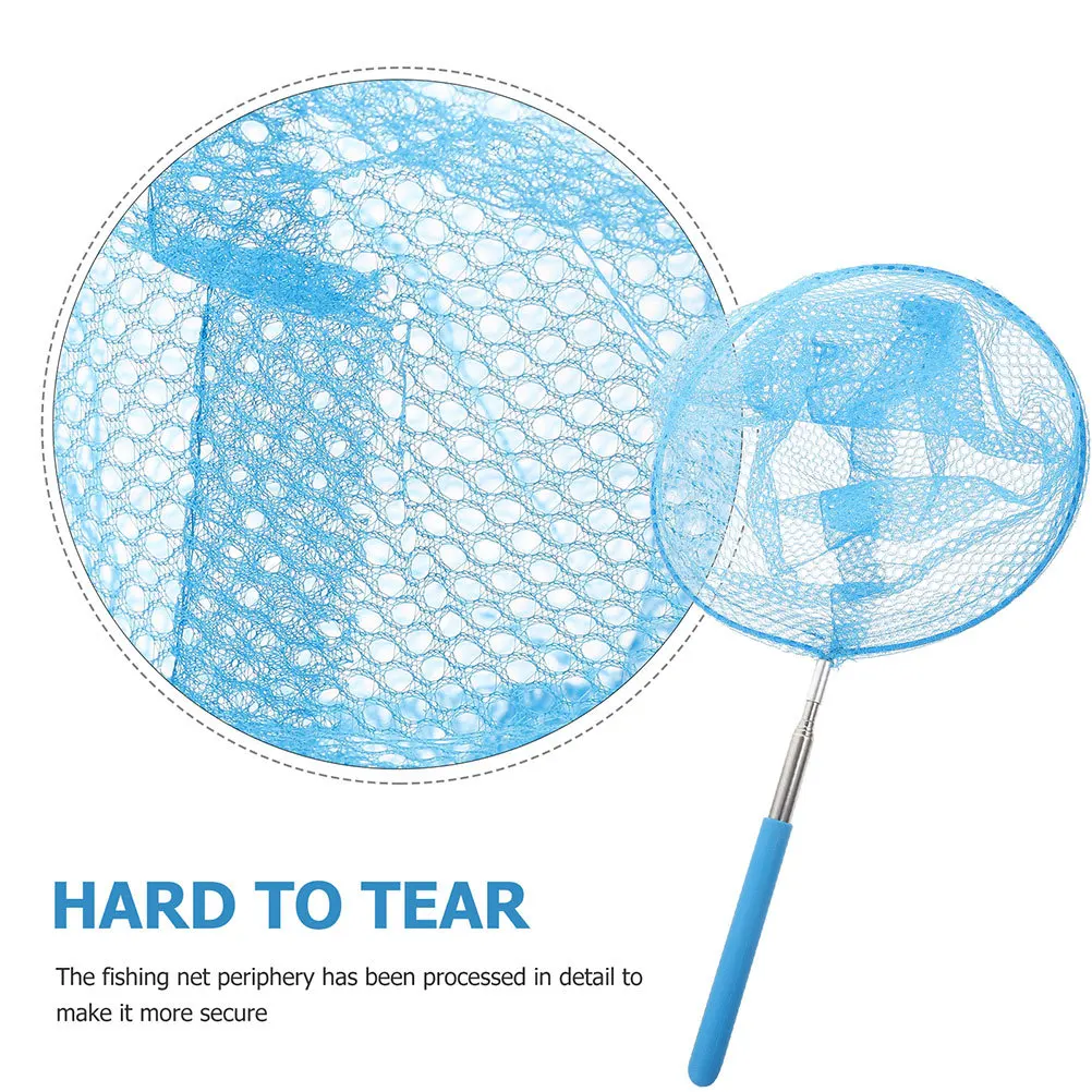 5pcs Outdoor Fishing Nets For Kids Extendable Butterfly Insect Catching Tools Nature Exploration Fine Mesh Telescopic Net