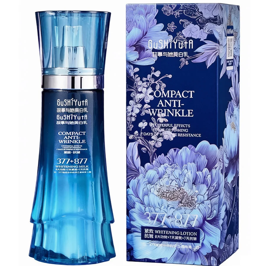 377+877 Whitening Anti-Wrinkle, Firming And Rejuvenating Lotion Anti-aging Facial Serum Fade Fine Line Spots 130ml