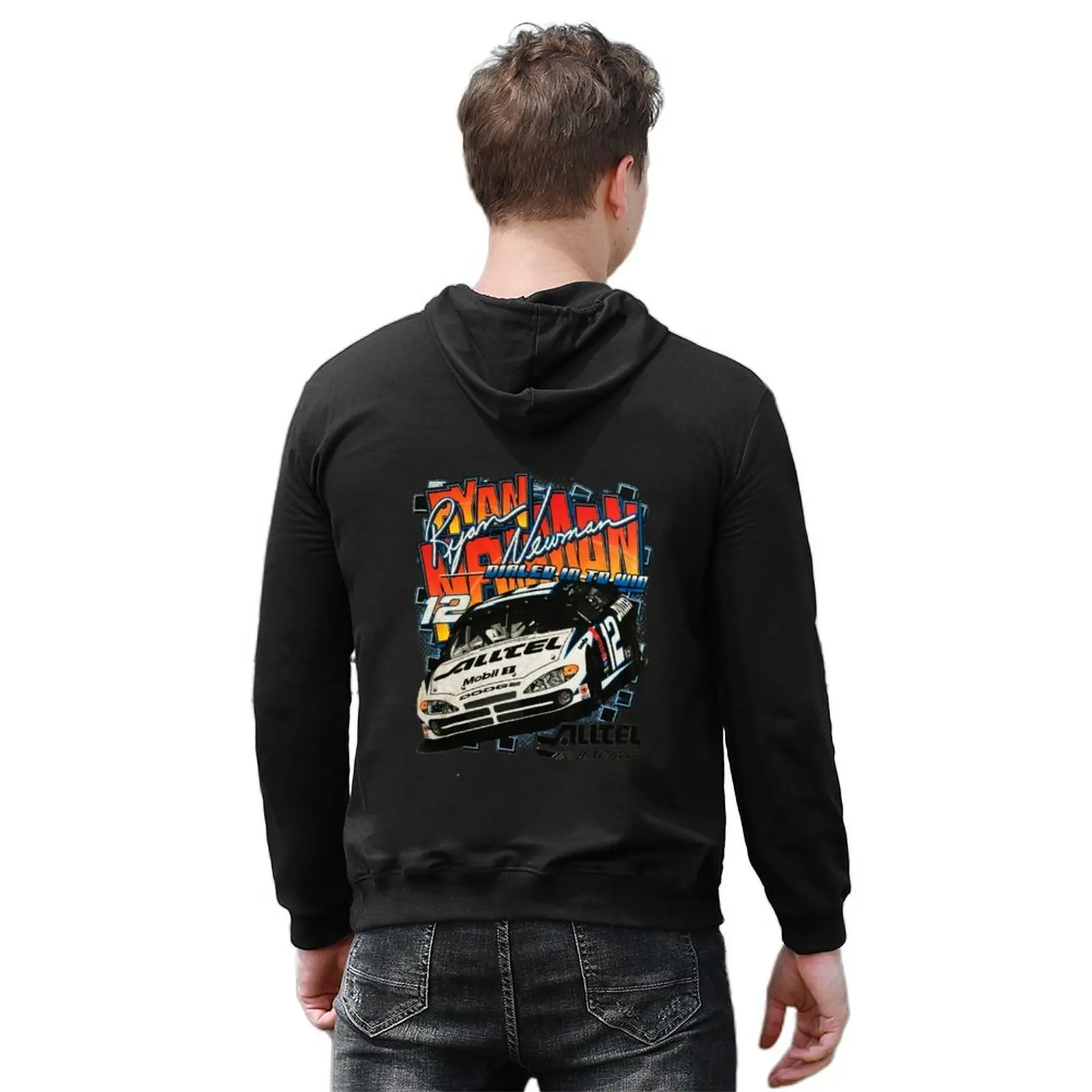 Nascar Ryan Newman Hoodie blouse aesthetic clothing japanese style fashion men new hoodies and sweatshirts